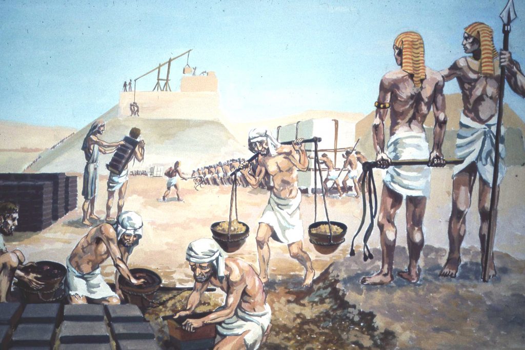 construccion de las piramides